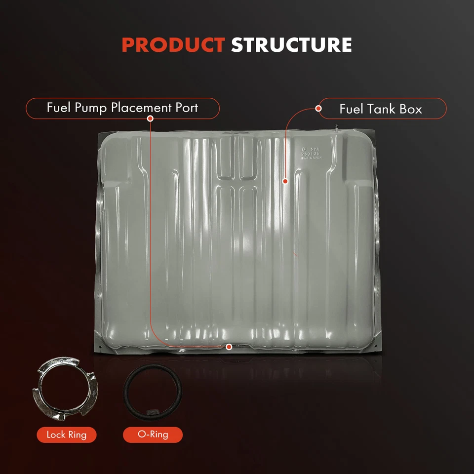 Tanque de combustible de 20 galones para Buick Special Skylark 66-67 Oldsmobile Cutlass 64-65 Foto 2 de 4