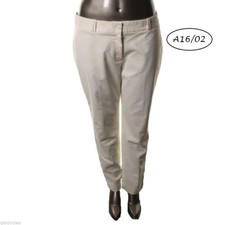 CHARTER CLUB 79 NEW Beige Classic Fit Stretch Slim-Leg Ankle Pants 12 29L QCO