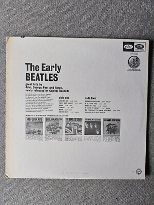 BEATLES レコード ST 2309 The Beatles - The Early Beatles - ST-2309 - Vinyl | eBay
