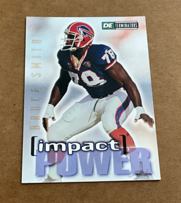 1995 Skybox Bruce Smith Impact Power # IP4 Buffalo Bills Football