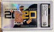 2020 Topps Chrome Update DNC-3 Decades Next Fernando Tatis Jr CSG GM 10 Padres
