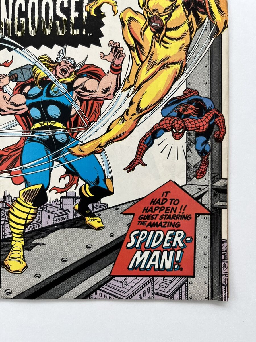 The Mighty Thor#391-Thor vs Mongoose-Spiderman-Guest Star The Mighty Thor#391-Thor vs Mongoose-Spiderman-Guest Star
