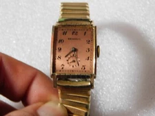 Old Benrus Watch Co. Model AX 11 17 Jewel Men's Watch