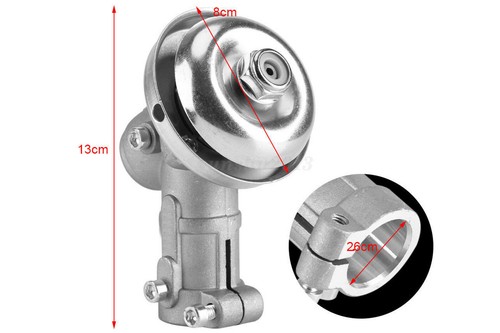 Coppia Conica Decespugliatore Ingranaggio 7 Denti 26mm Tosaerba Stelo Tondo - Foto 4 di 5