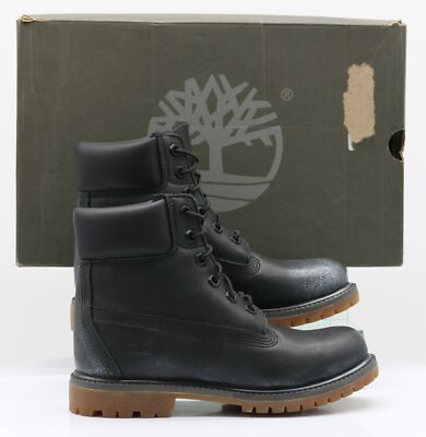 TIMBERLAND INCH PREMIUM WOMENS LEATHER BOOTS UK EU 37 BLACK £180  UK