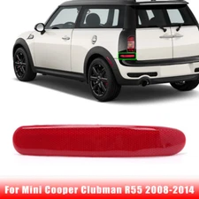 Red Rear Bumper Reflector Light Left Fit For Mini Cooper Clubman R55 2008-2014