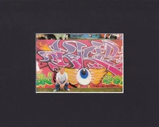 8X10" Matted Print Graffiti Street Art Picture: by Inkie