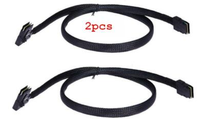 SAS-A To SAS-B Cable 2-Pack SAS To SATA Raid Controller Cables (0M246M) For Dell PERC H700, R610, R710 Servers Dell Perc H740p - Foto 14