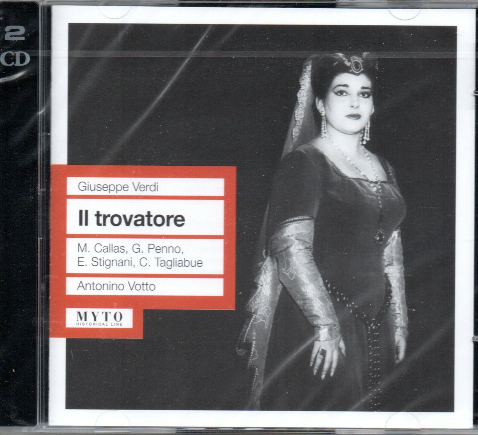 VERDI - IL TROVATORE - CALLAS - PENNO - STIGANANI - SCALA MILAN - VOTTO - 1953