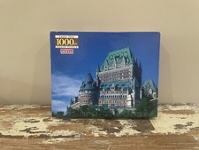 HOYLE 1998 - 1000 PIECE JIGSAW PUZZLE - CHATEAU FRONTENAC QUEBEC - USA MADE -