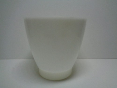Tupperware replacement cup # 758 (no lid) white for condiment caddy server - 第 1/6 張圖片