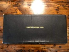 Book, Blueprints, "U.S. Maritime Commission Vessels," Bound Volume C1-A Thru VC2