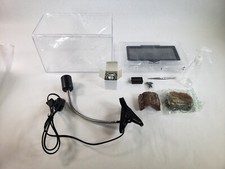 Reptile PC Glass Terrarium, anti Breakage 15X8X9.7 Inch Amphibians Tank Starter