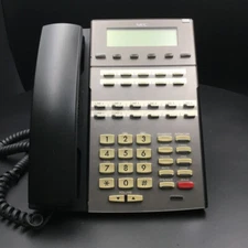 NEC DSX 22B Phone 1090020 DX7NA-22BTXH Warranty Good LCD Pixels Business Black