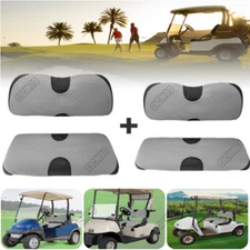Golf Club Cart Seat Cover Set for EZGO Yamaha Golf Car Front Rear Protector