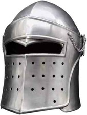 Antique Viking Vendel Brass Battleworn Helmet For Roleplay Cosplay Home D cor