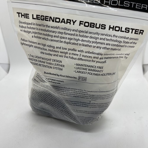 Fobus Roto Evolution Series E2 Roto Belt Holsters - H&K USP 45 Full Size HK2RB - Picture 5 of 5