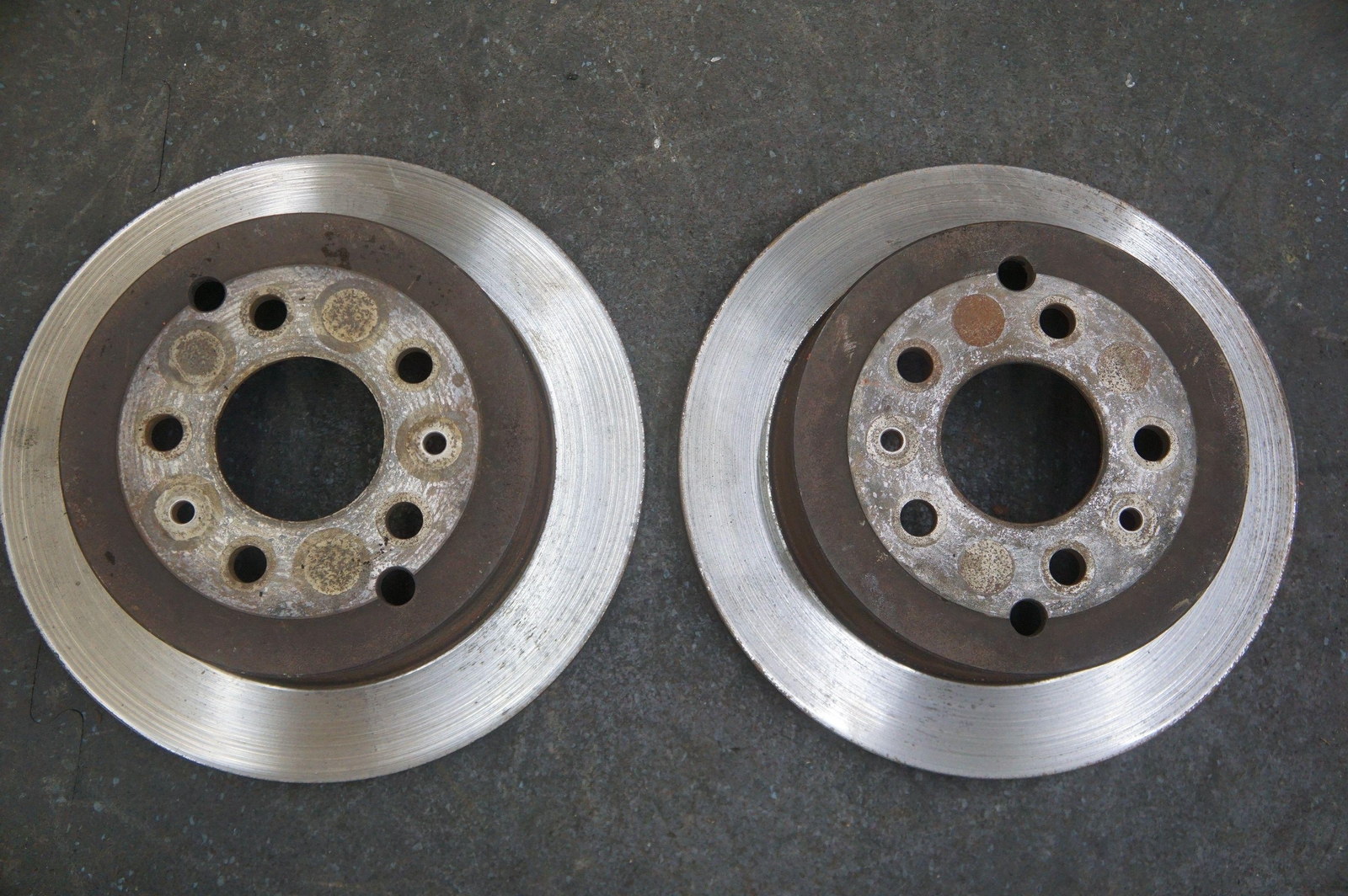 Set of 2 Rear Left Right Disc Brake Rotor OEM Ferrari 328 GTB GTS 208 Mondial