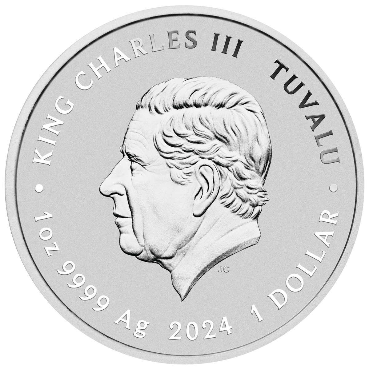 2024 TEENAGE MUTANT NINJA TURTLES™ 40TH ANN. 1oz SILVER $1