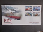 BRITISH ANTARCTIC TERRITIRY 2022- DAVID ATTENBROUGH VOYAGE SET 4 STAMPS FDC