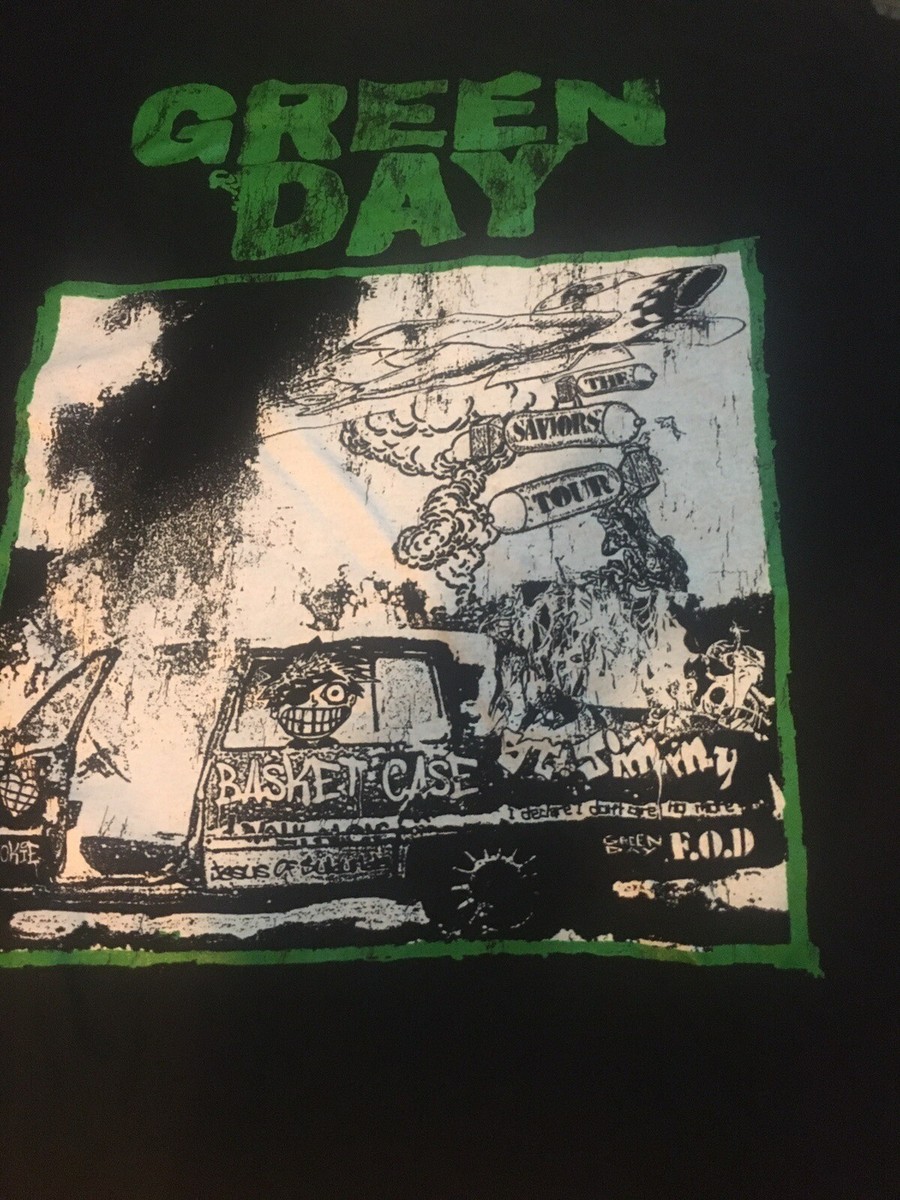 2024 Official Green Day Medium Shirt Saviors Tour Concert