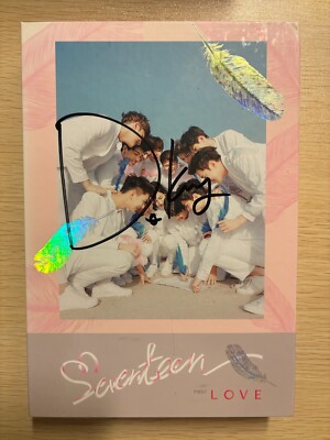Seventeen [Love & Letter] Dokyum DK Autographed Signed Album Mwave