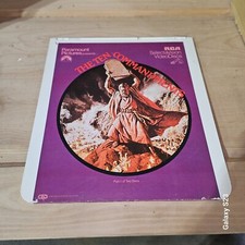 THE TEN COMMANDMENTS CED RCA SelectaVision VideoDiscs Complete Movie Discs 1  2