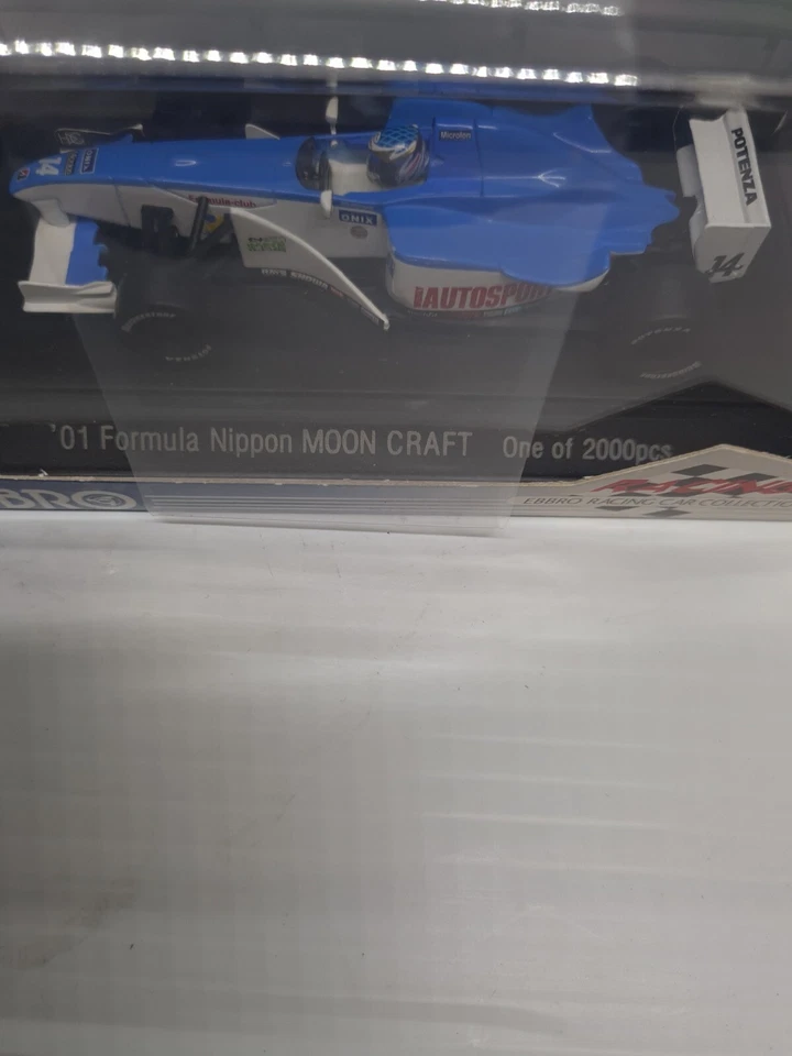 Ebbro 1/43 Formula Nippon Moon Craft R. Michigami (2001) 43234 Nuevo En Estuche L.E Foto 2 de 4