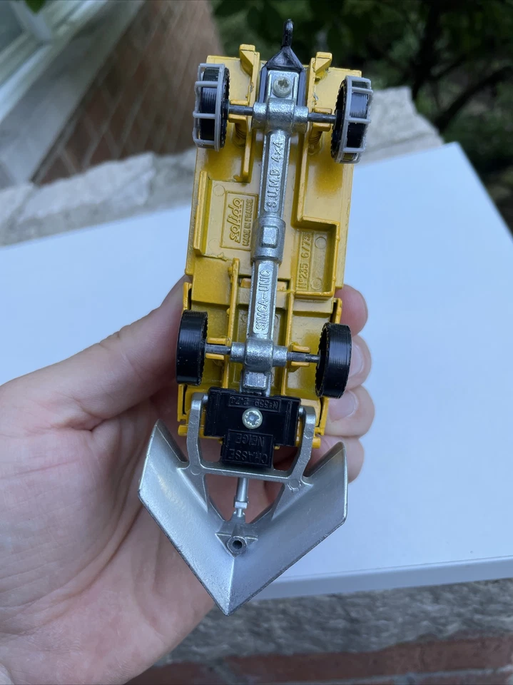 Vintage Solido Truck #359 Simca-Chasse Neige Snow Plow Plough Made In France - Image 4 of 4