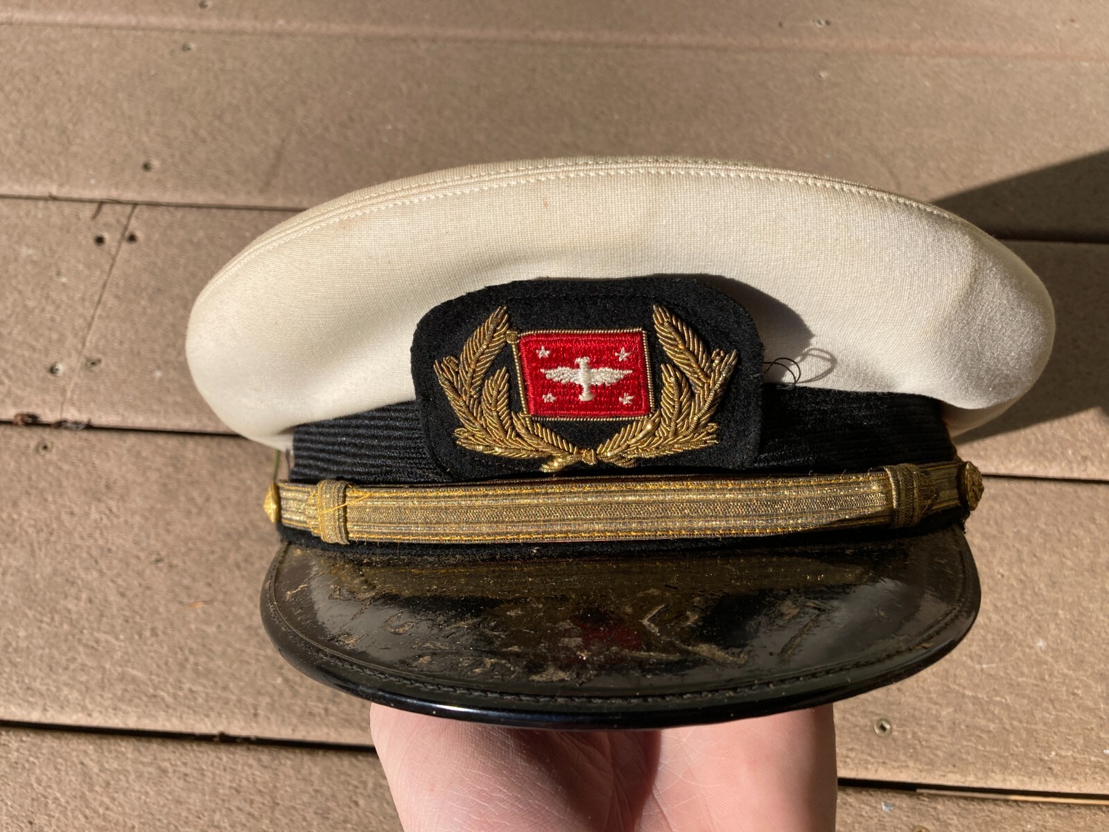 Cappello berretto vestito ufficiale AMERICAN PRESIDENT LINES APL