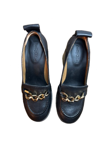 Mocassini neri SeeByChloe, taglia 37, made in Spain, usati. - Foto 3 di 5