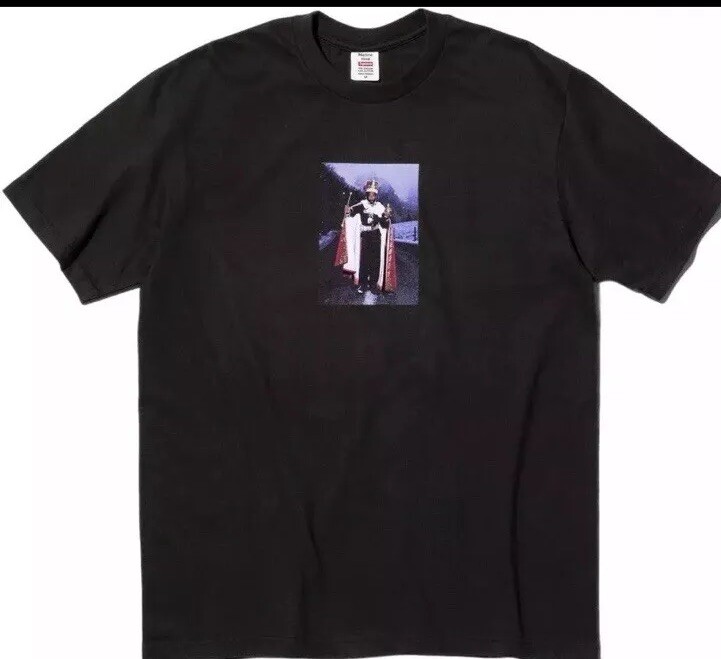 Supreme Martine Rose Lee Scratch Perry Tee Black T Shirt Size: XL  