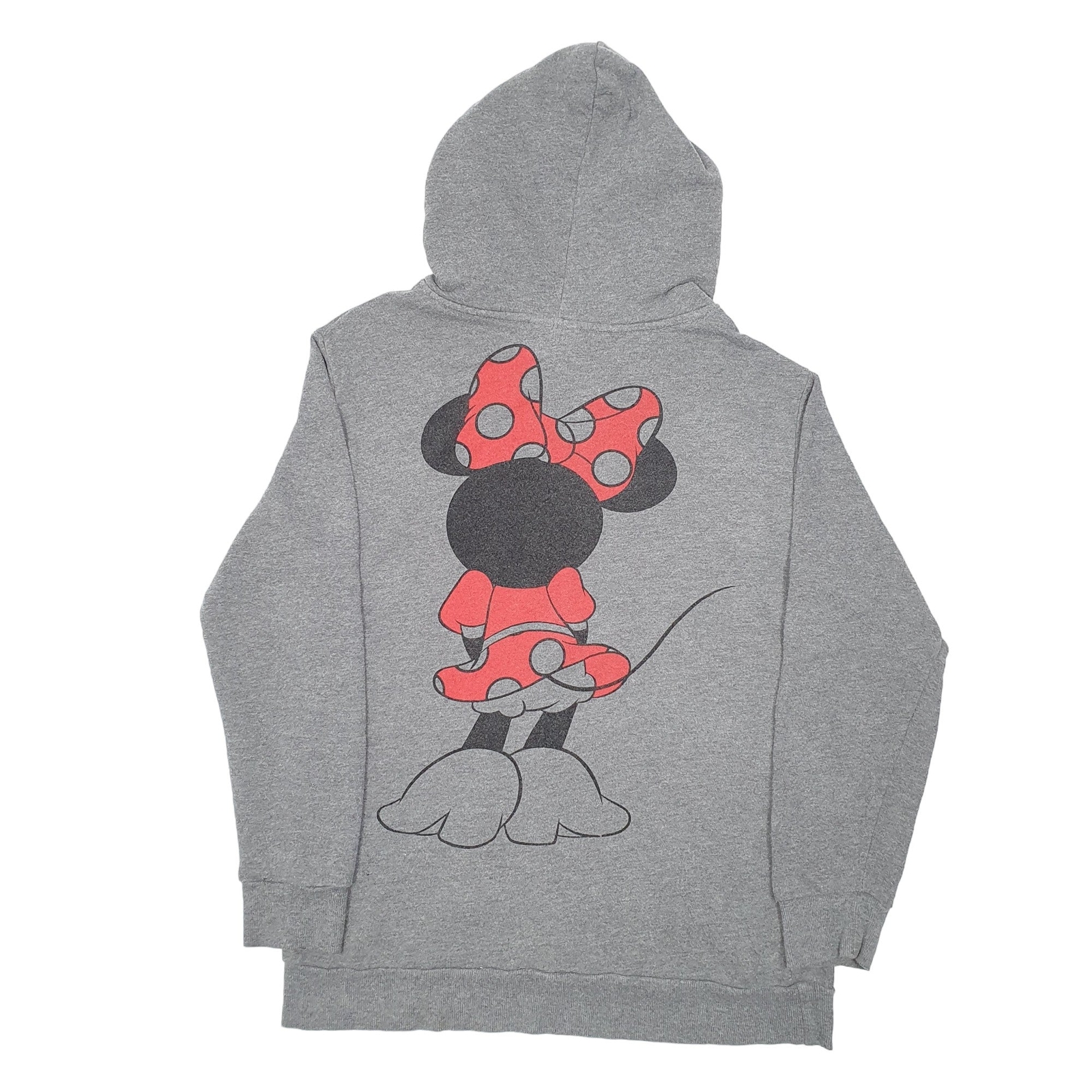 DISNEY Hoodie Minnie Mouse Jumper Sweatshirt Womens L image 3