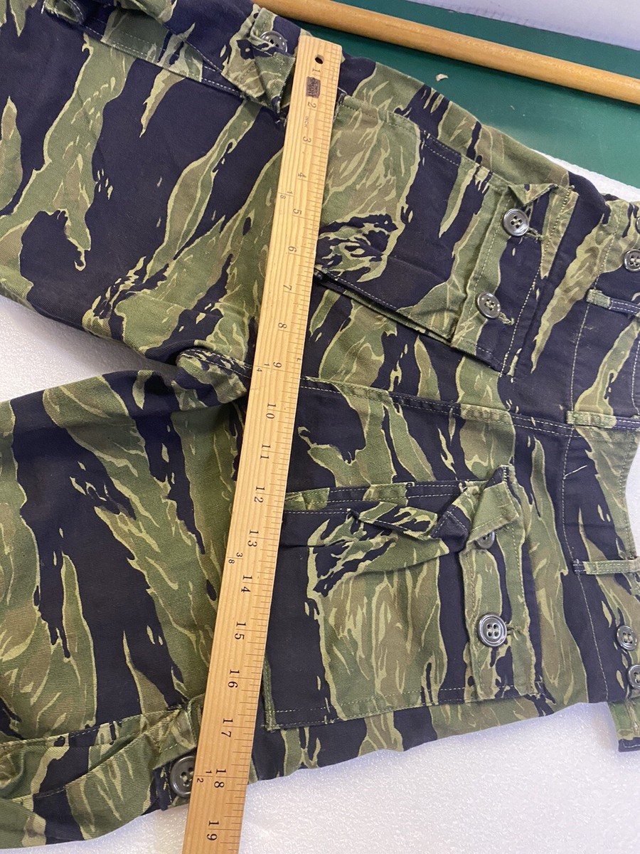 Original Vietnam John Wayne Dense Pattern Tiger Stripe Pants Original Vietnam John Wayne Dense Pattern Tiger Stripe Pants
