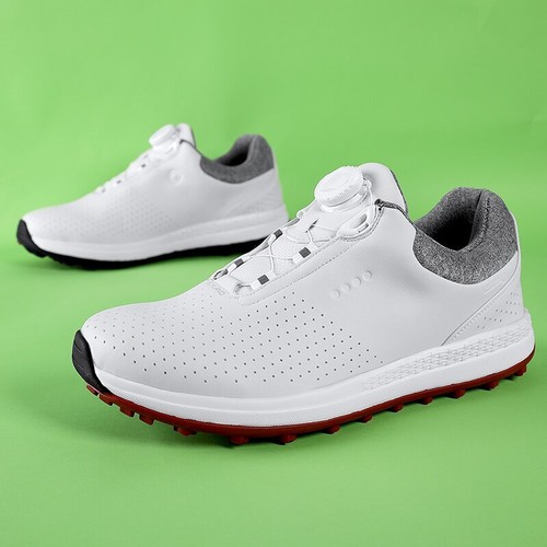 Scarpe da golf antiscivolo da uomo scarpe da golf traspiranti outdoor impermeabili scarpe da passeggio - Foto 22 di 25