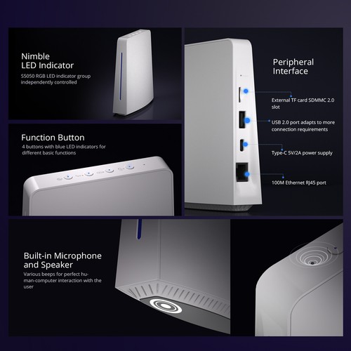iHost Smart Home Hub, 4GB Speicher, Sonoff Smart Home System Control Center Gateway - Bild 4 von 13