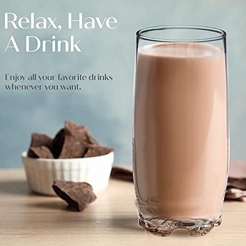Drinking Glasses set of 8 Highball Glass cups By Home Essentials – Premium - Picture 4 of 8