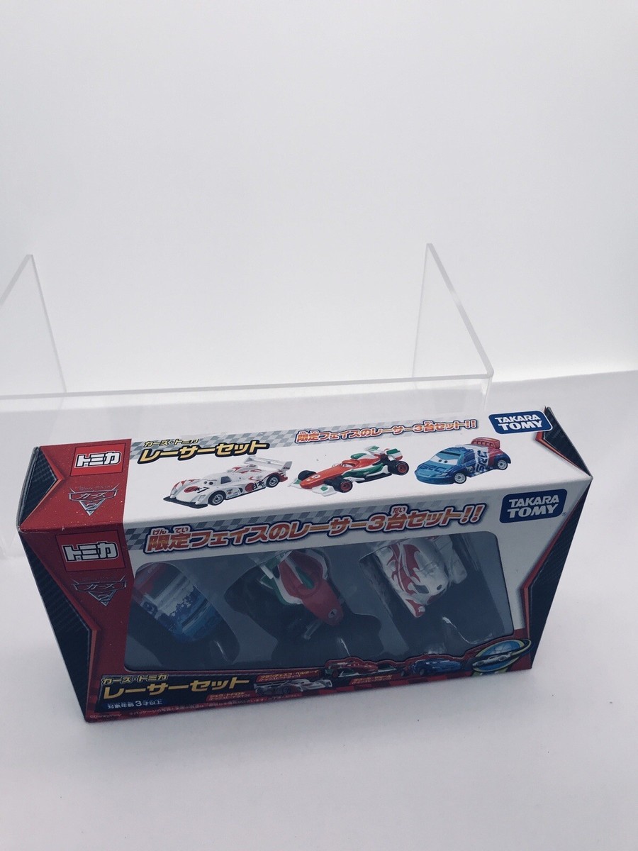 Takara Tomy Disney Pixar Cars2 Racer 3 Cars Set Japan Disney