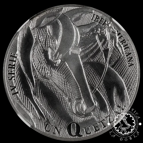 2000 - 1 QUETZAL - Horse - GUATEMALA - NGC PF 69 CAMEO TOP POP