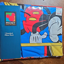 Wamsutta Home Products Disney Mickey Unlimited Mickey Mouse Standard Pillow Sham
