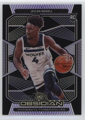 2019 Panini Obsidian Electric Etch Purple 7/75 Jaylen Nowell #160 Rookie RC 1p00