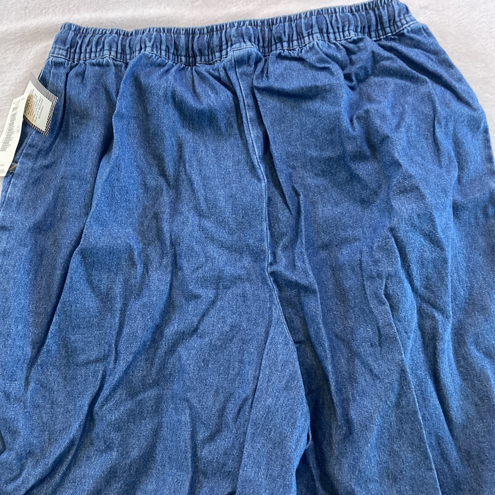 Vintage SEARS Classic Elements Button Jean Skort … - image 8