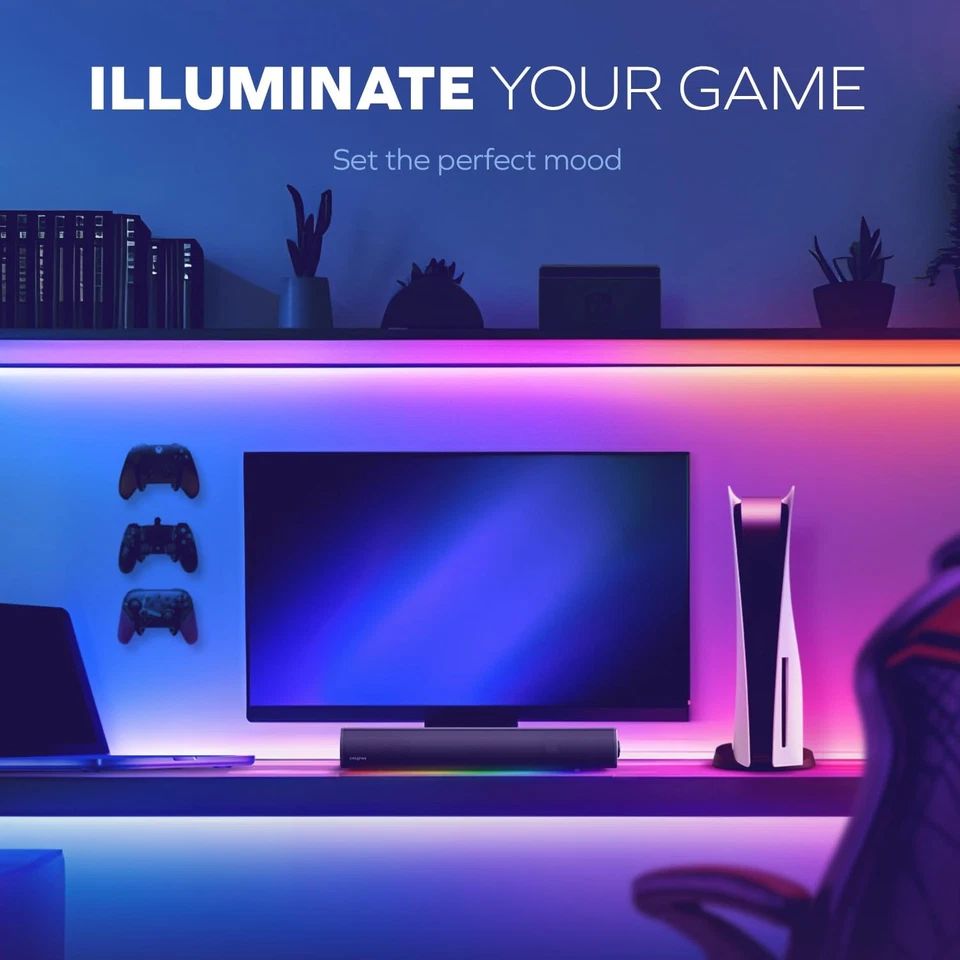 Sound Blaster GS5 RGB Sound Card Powerful Audio with Remote for TV PC and Mac - Image 2 of 4