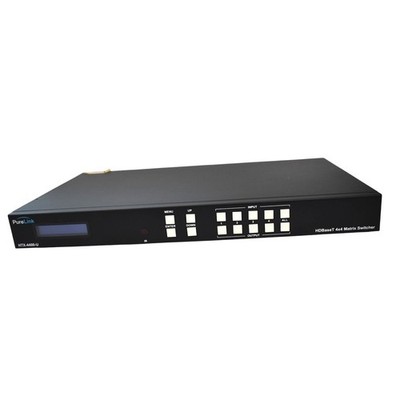 PureLink HTX-4400-U HDBaseT 4x4 Matrix Switcher w/ 2 Receivers