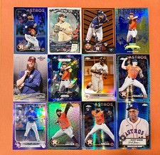 HOUSTON ASTROS 2018-24 Topps/Panini INSERT/PARALLEL BUNDLE (rd Description)