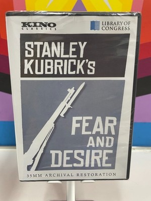 Stanley Kubrick's Fear and Desire (DVD, 1953) Paul Mazursky, Frank Silvera NEW