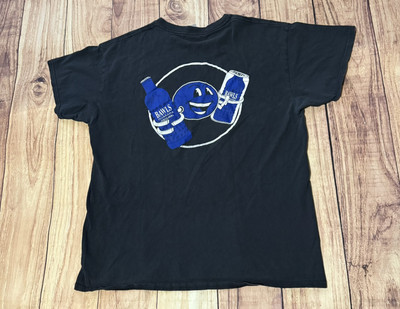 Bawls Guarana Fueled By Bawls Promo Graphic T-Shirt Men's Size Large L Black