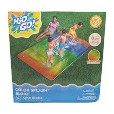 New H2OGO! Color Splash Blobz 9′2″ × 6′1″ Water-Filled Splash Pad Bestway Sealed