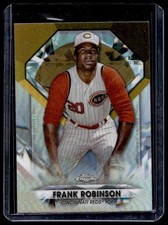 2022 Topps Chrome Update Diamond Greats Die-Cuts Frank Robinson Cincinnati Reds