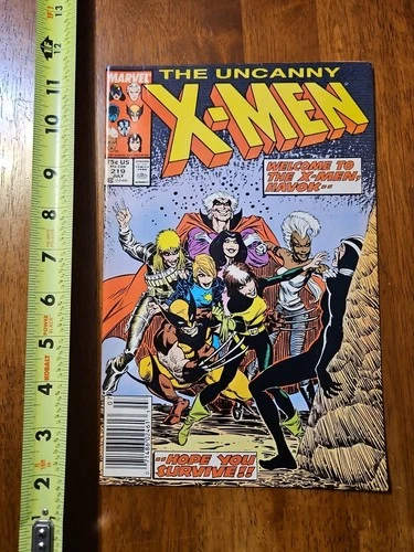VINTAGE MARVEL COMIC BOOK THE UNCANNY X MEN #219 1987
